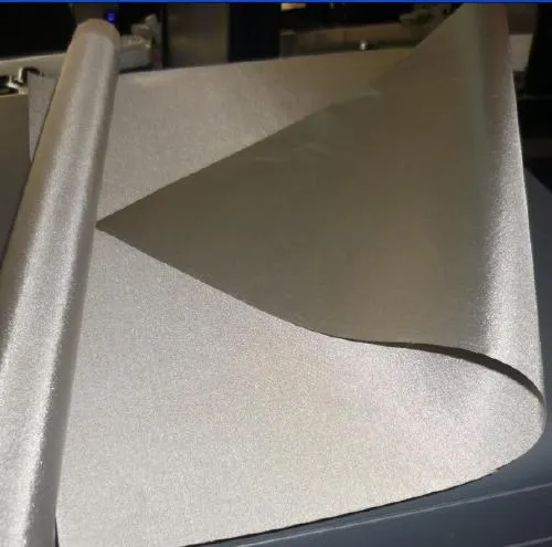 Bloqueo de RF/EMF laminado, chapado en níquel y cobre, 0,4 mm, no conductor