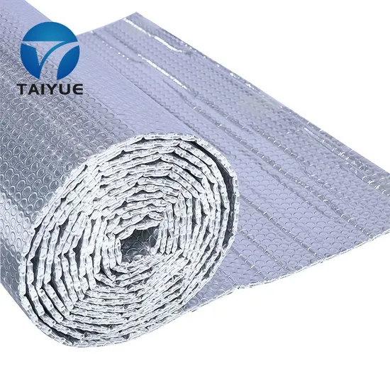 Material metálico aislante de papel de aluminio para una protección térmica eficaz