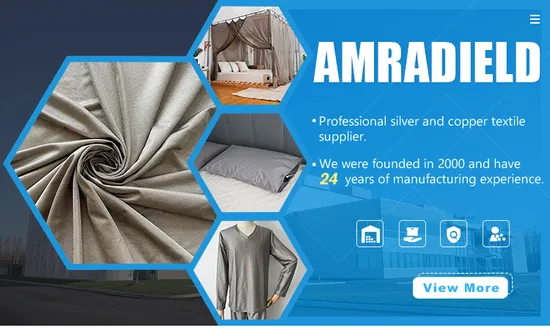 Elegante funda de almohada de conexión a tierra con fibras de algodón y plata